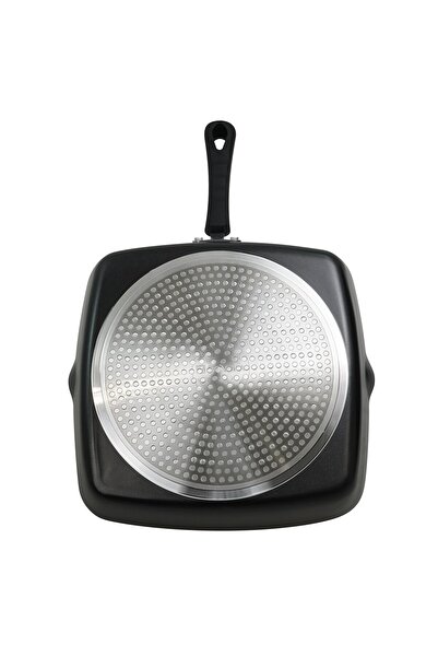 Zokura Square grill pan, aluminum, 28x28cm, "Primary" - Zokura