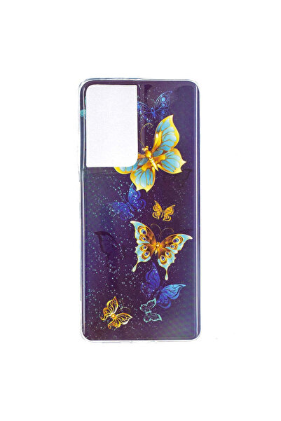 REDz Accessories Carcasă din silicon compatibilă cu Samsung S21 Ultra model f...