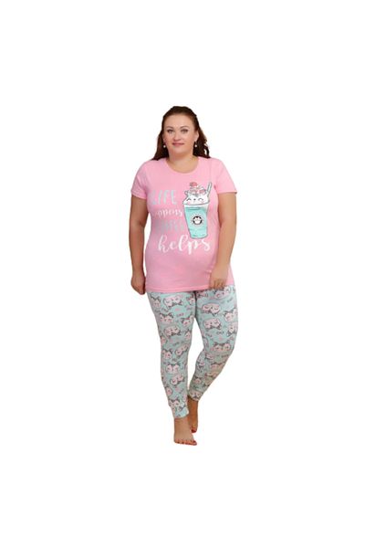 Generic Women's oversized cotton pajamas