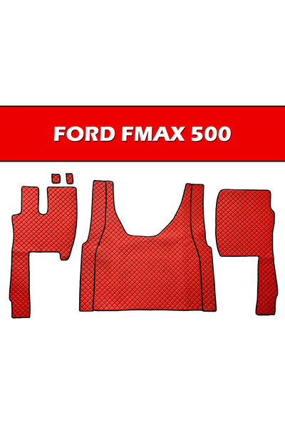 VIPTIRSHOP فورد FMAX (2018-2025) سجادة مبطنة بالجلد (أوتوماتيك)