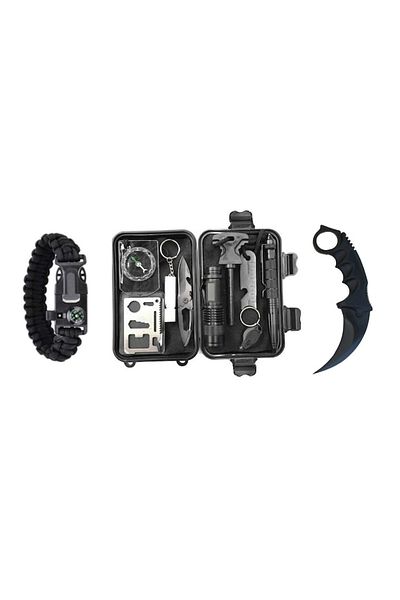 OEM TigerClaw survival kit, multifunctional 14 in 1