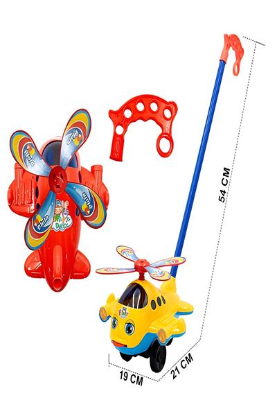 rexa Push Toy with Wheel Yellow Toy