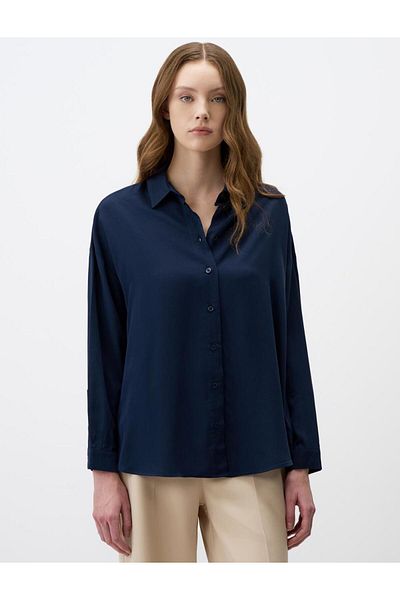 Jimmy Key Long Sleeve Basic Woven Shirt