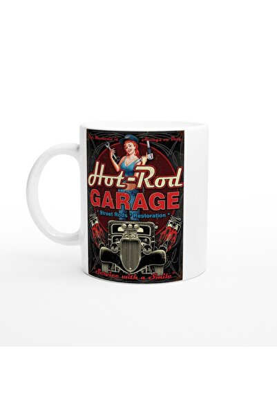 MESCHAIN كوب ريترو ذو طابع ميكانيكي من هوت رود