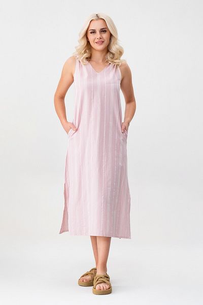 Bold & Young Rochie de vară fără mâneci în dungi pentru damă