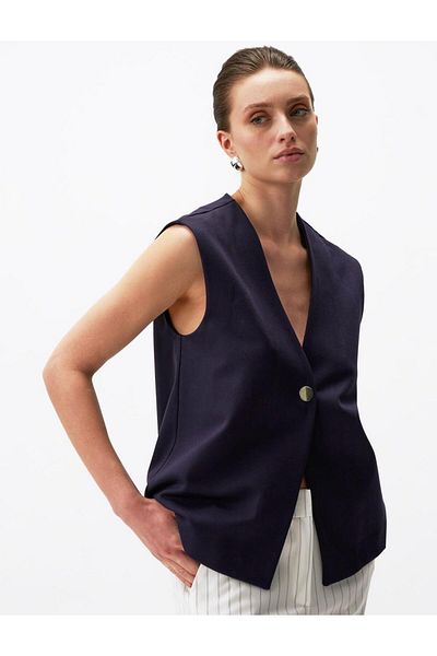 Jimmy Key V-neck Sleeveless Knitted Vest