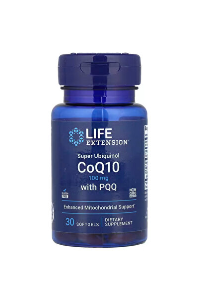 Life Extension Super Ubiquinol CoQ10 with PQQ, coenzyme Q10, pyrroloquinoline...