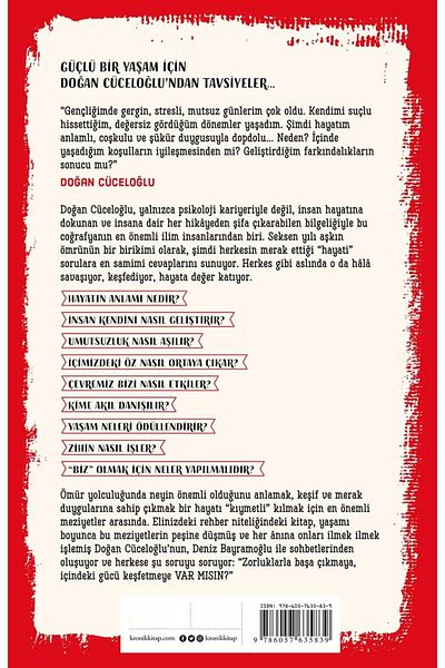 Bloomsbury Are You There? Advice for a Strong Life - Doğan Cüceloğlu