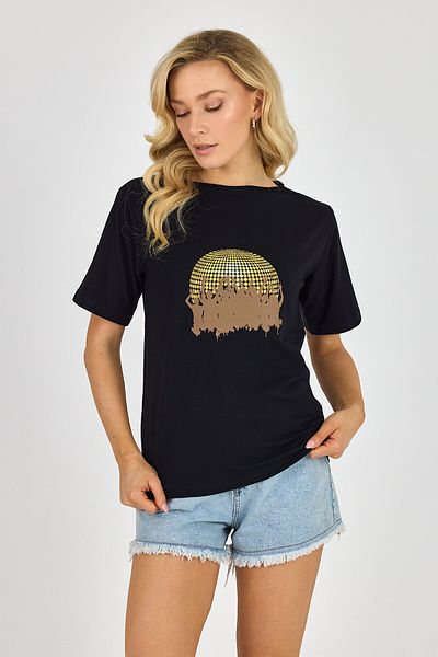 Butikgiz Artificial Intelligence Design Digital Custom Printed 100% Cotton Combed Regular Fit T-Shirt
