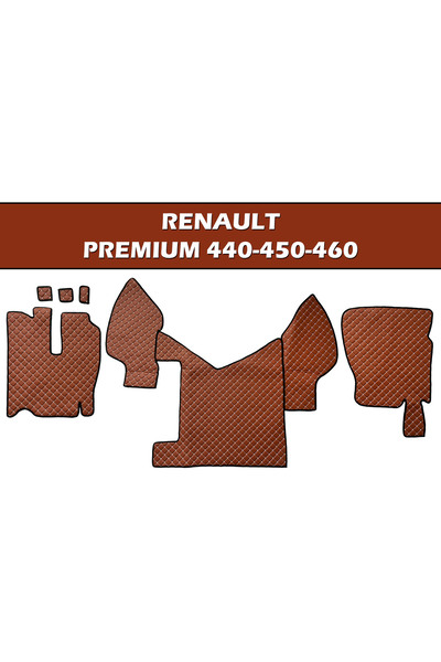 VIPTIRSHOP رينو بريميوم 430-440-450-460 (2006-2014) سجادة جلدية (أوتوماتيكية ...