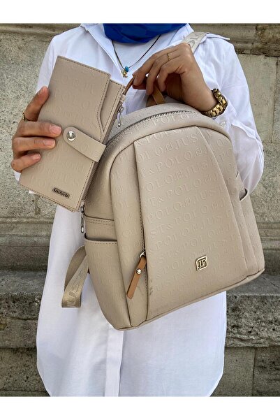 Just Polo Women's Siyan 9 Compartment Medium Size Sports School Daily Bag