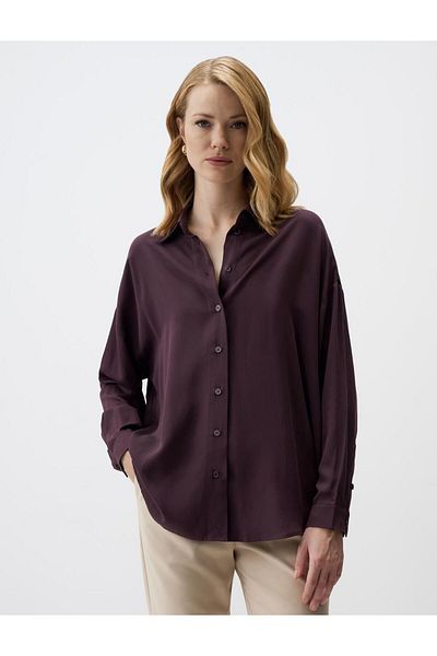 Jimmy Key Long Sleeve Basic Woven Shirt