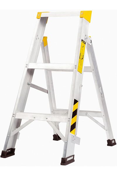 Mazaya Aluminium Mazaya Aluminum Ladder 3 Steps