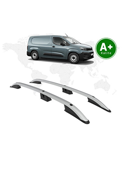 FA OTOMOTİV Opel Combo Panelvan Tavan Çıtası Uzun Şasi 2024 Model ve Sonrası Gri
