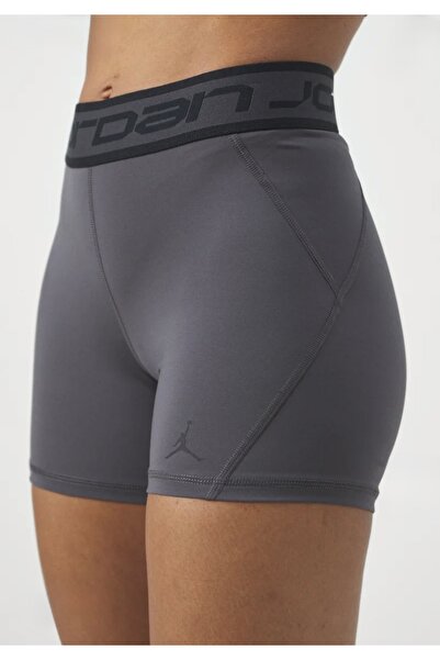 Nike Jordan Sport Legging Short Gri Kadın Şort