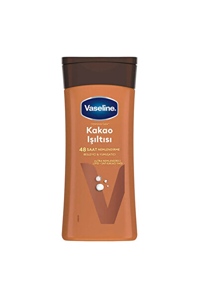 Vaseline Vücut Losyonu Kakao Işıltısı - Parlaklığını Kaybetmiş ve Kuru Ciltler İçin - 200 ml