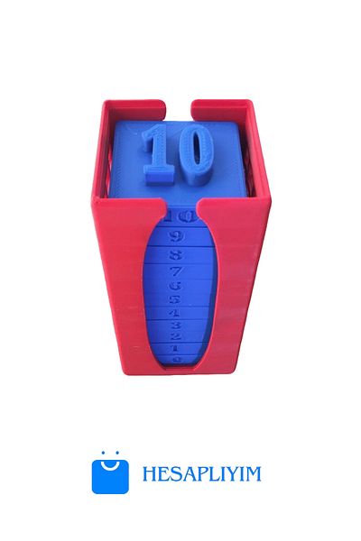 hesaplıyım Educational Toy Number Tower - 0 and 10 a - Number Legosu