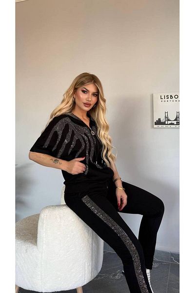 Bella Belluci New Season Stone Print Stylish Suit
