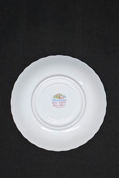 Royal Albert Winsome Bone China England Antique Porcelain Coffee Cup Saucer 12 cm