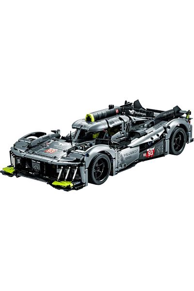 AC BOX Technic Peugeot 9X8 24H Le Mans Hybrid Hypercar 42156 - 18+ Model Building Set (1775 Pr)