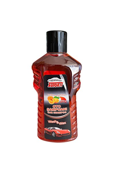 Autokit Cilalı Oto Portakal Kokulu Şampuan 1000 ml Cila Etkili, Yoğun Köpüklü...