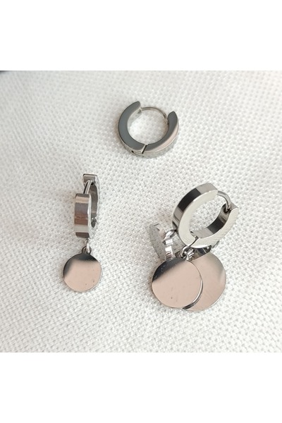 Home KADIN ÇOKLU ÇELİK KÜPE