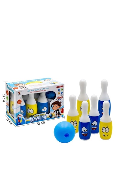 rexa مجموعة بولينج سبورتاجيم للأطفال - للعب الداخلي والخارجي، من سن 3 سنوات فما فوق