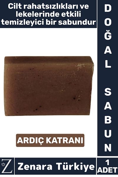 Zenara Herbal Organic 100% Natural Hair Face Body Hand Skin Effective Soap in Discomforts Ardiç Katrani