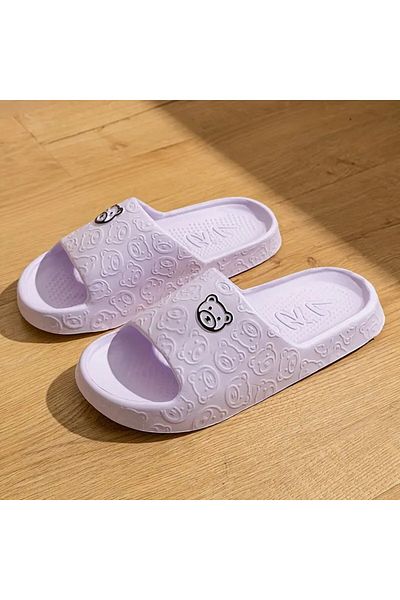 Rediquis Cute Cat Pattern Eva Slippers for Women, Comfortable Outdoor Soft Sole Slippers