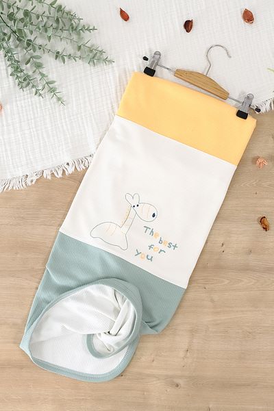 Sitilin Baby Girl Boy Double Layer Combed Cotton Blanket Stl57014
