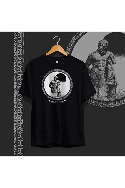 Hystoric Wear تي شيرت هيراكليس للجنسين مقاس كبير