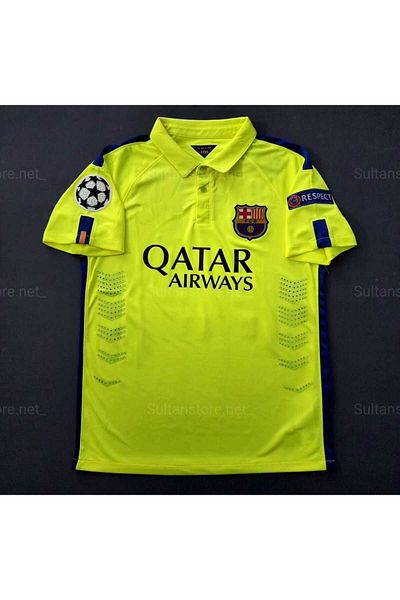 DAYIBALI DÜKKAN Dayibali Bar 2014/15 Season Neymar Jr Nostalgia Jersey (Neon)