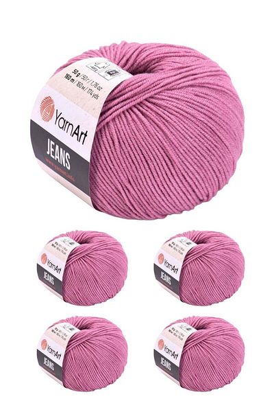 Yarnart Yarn Art Turkish Cotton Jeans Thread 5 Pieces