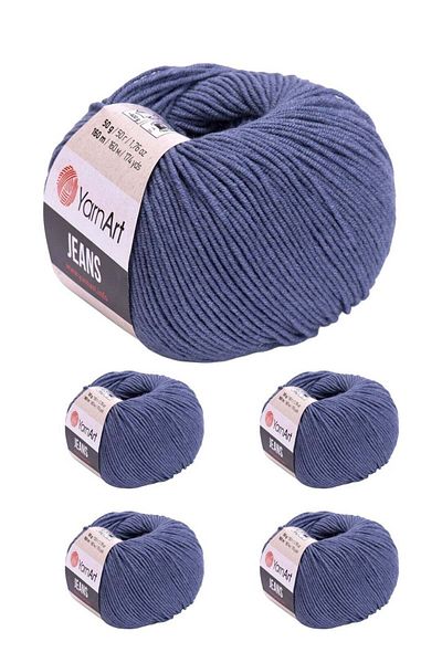 Yarnart Yarn Art Turkish Cotton Jeans Thread 5 Pcs _ 68