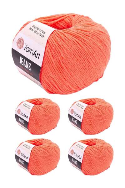 Yarnart Yarn Art Turkish Cotton Jeans Thread 5 Pcs