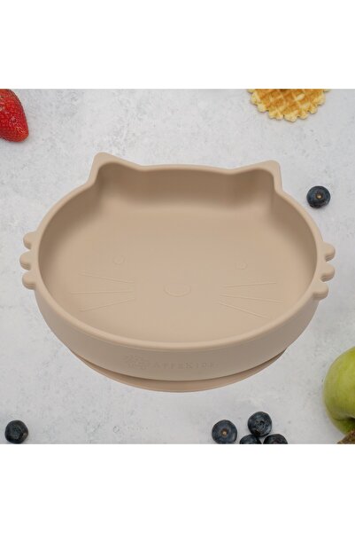 APPEKIDS Bol din silicon, AppeKids, Kitty II - Bubble Beige