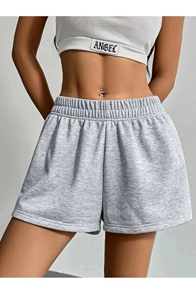 berfmoda MEVSİMLİK GRİ ŞORT YAZLIK