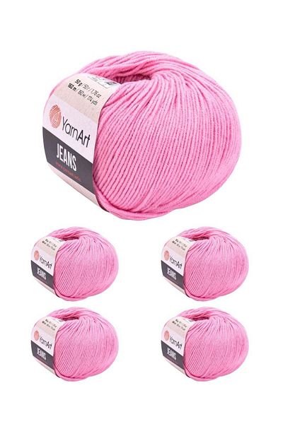 Yarnart Yarn Art Turkish Cotton Denim Threads, 5 Pieces, Color No. 36