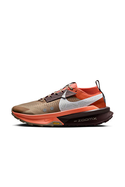 Nike Zoomx Zegama Trail 2 Erkek Kahverengi Koşu Ayakkabısı