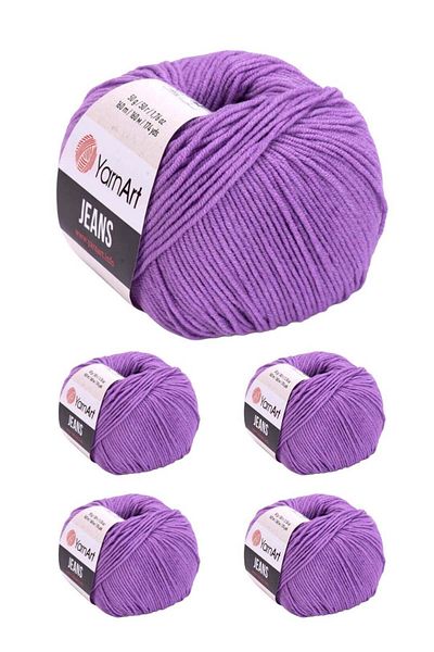 Yarnart Yarn Art Turkish Cotton Jeans Thread 5 Pieces