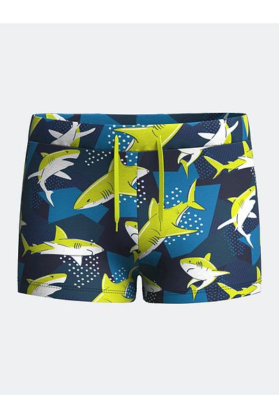 LC Waikiki LCW Kids Petrol Pantaloni scurti de baie pentru băiat cu talie elastică