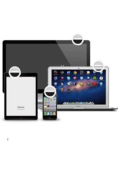 Grundig LED ring light 8.5 cm, for phones and instant cameras, Adjustable Light, 36 LED