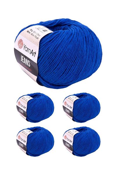 Yarnart Yarn Art Turkish Cotton Jeans Thread 5 Pieces