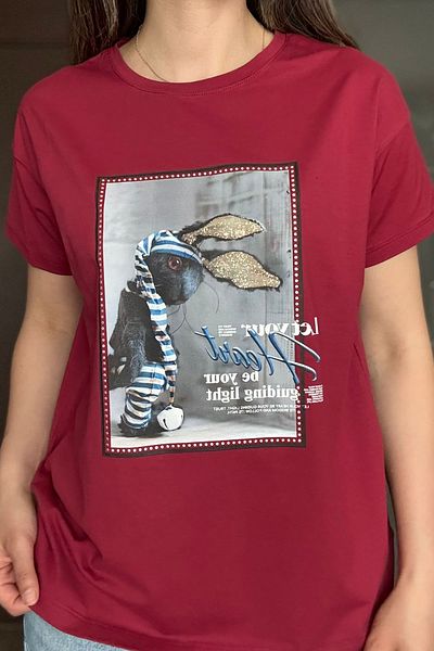 moryconcept T-Shirt Printed Basic T-Shirt 1St Class Quality