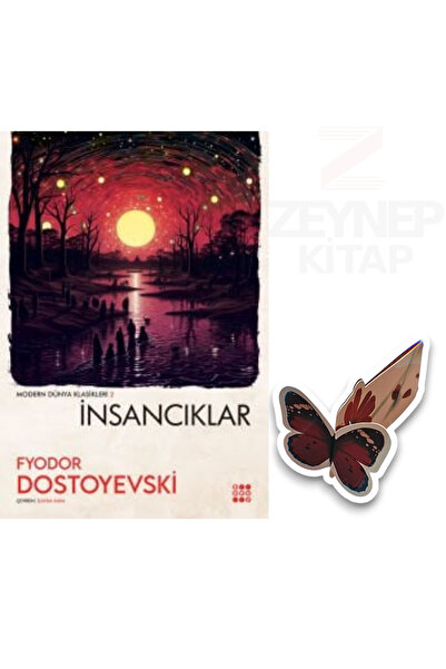 Dokuz Yayınları İnsancıklar - Fyodor Dostoyevski(Özel Tasarım Kelebek Ayraç Hediye)