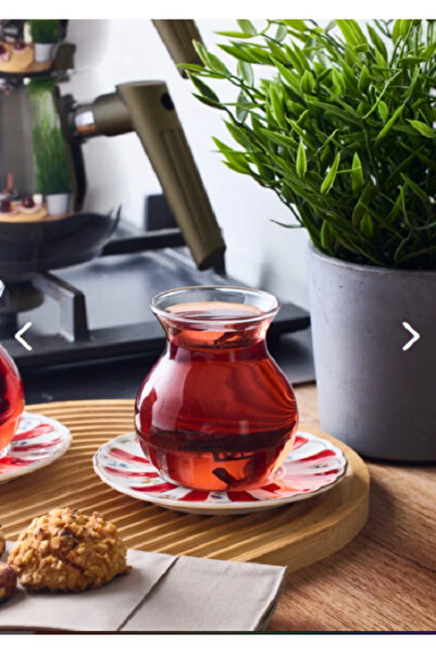 entarzlife 6 Pcs Borosilicate 200 ml Tea Cup Thin Tea Cup