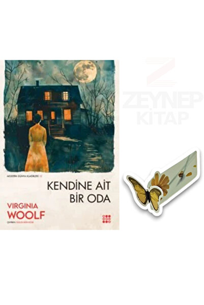 Dokuz Yayınları Kendine Ait Bir Oda - Virgina Woolf(Özel Tasarım Kelebek Ayra...