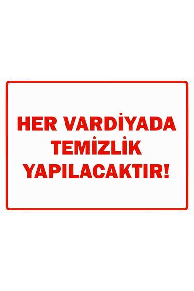 ZiPrinter Cleaning Must Be Done on Each Shift Isg Warning Sign Pvc A4 21X30 cm