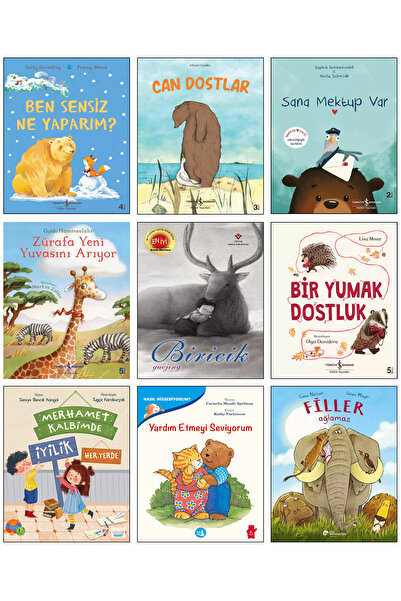 TÜRKİYE İŞ BANKASI KÜLTÜR YAYINLARI Bir Yumak Dostluk Merhamet Kalbimde iyili...