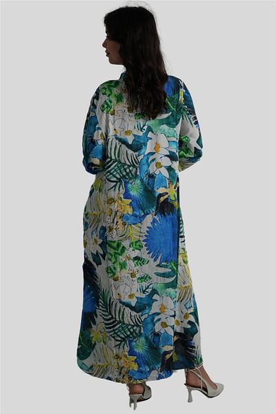 Miss Boheme White Bohemian Shirt Dress
